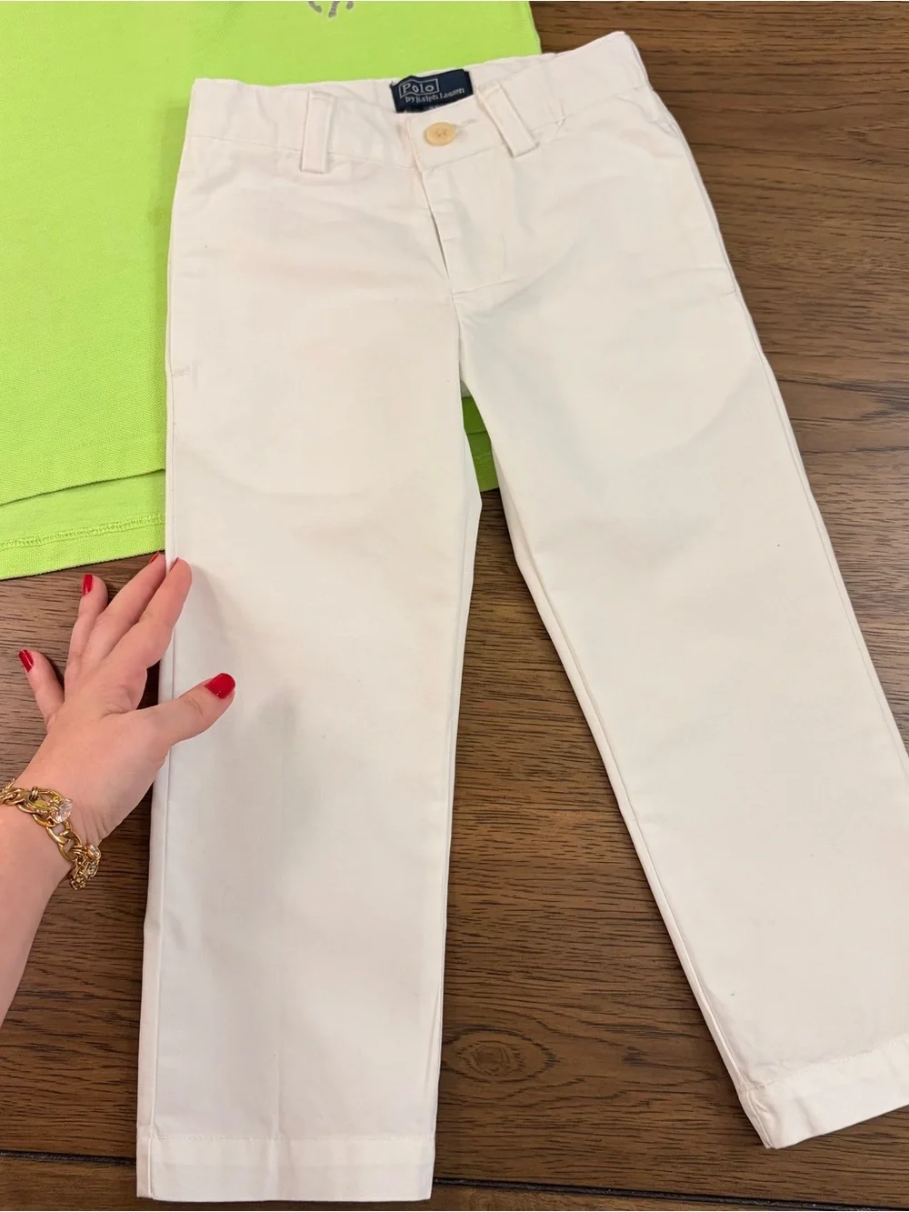 2-3 Years Polo Ralph Lauren Boy Set Polo Shirt Pants Trousers Toddle T-Shirt Kid